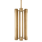 Capa Pendant - Hand Rubbed Antique Brass