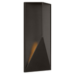 Punto Outdoor Wall Light - Bronze / Clear
