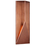 Punto Outdoor Wall Light - Natural Copper / Clear
