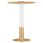 Miguel Table Lamp - Hand Rubbed Antique Brass / Etched Glass