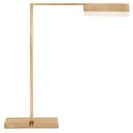Linea Table Lamp - Hand Rubbed Antique Brass / Alabaster