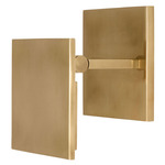 Angolo Outdoor Wall Sconce - Hand Rubbed Antique Brass