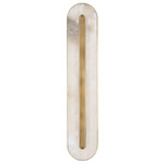Wyllis Wall Sconce - Hand Rubbed Antique Brass / Alabaster