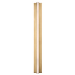 Linea Wall Sconce - Hand Rubbed Antique Brass / Alabaster