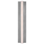 Linea Wall Sconce - Antique Nickel / Alabaster