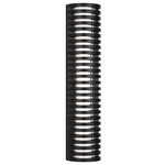 Quoddy Outdoor Wall Light - Outdoor Black / Crystal