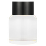 Caspe Jar Rechargeable Table Lamp - Bronze / Crystal