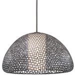Dilston Pendant - Bronze / Cream
