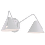 Zag Wall Sconce - White