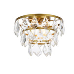 Ella Ceiling Light - Brass / Clear