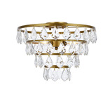 Ella Ceiling Light - Brass / Clear