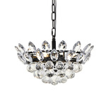 Emilia Pendant - Black / Clear