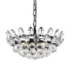 Emilia Pendant - Black / Clear