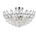 Emilia Ceiling Light  - Chrome / Clear
