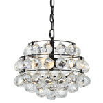 Savannah Pendant - Black / Clear
