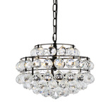 Savannah Pendant - Black / Clear
