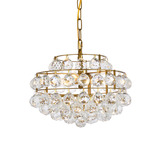 Savannah Pendant - Brass / Clear