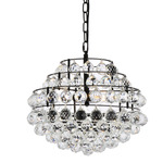 Savannah Pendant - Black / Clear