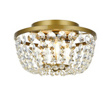 Cora Ceiling Light - Brass / Clear