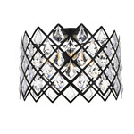 Lyla Ceiling Light - Black / Clear