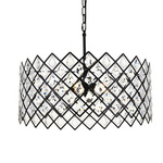 Lyla Pendant - Black / Clear