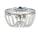 Kylie Ceiling Light - Chrome / Clear