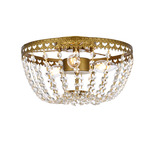 Kylie Ceiling Light - Brass / Clear