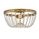 Kylie Ceiling Light - Brass / Clear