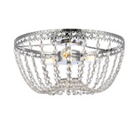 Kylie Ceiling Light - Chrome / Clear