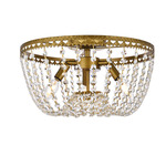 Kylie Ceiling Light - Brass / Clear