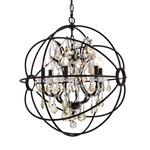 Geneva Pendant - Dark Bronze / Golden Teak
