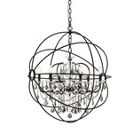 Geneva Pendant - Dark Bronze / Silver