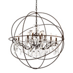 Geneva Chandelier - Rustic Intent / Clear