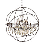 Geneva Chandelier - Rustic Intent / Golden Teak