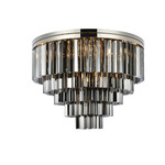 Sydney Tiered Ceiling Light - Polished Nickel / Silver