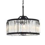Chelsea Chandelier - Matte Black / Clear