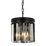 Sydney Chandelier - Matte Black / Silver