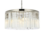Sydney Chandelier - Polished Nickel / Clear