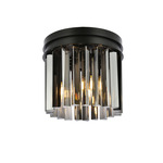 Sydney Ceiling Light - Matte Black / Silver