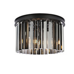 Sydney Ceiling Light - Matte Black / Silver
