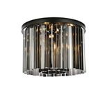 Sydney Ceiling Light - Matte Black / Silver