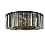 Sydney Ceiling Light - Matte Black / Silver