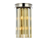 Sydney Wall Sconce - Polished Nickel / Golden Teak