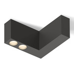 Offset L Accent Downlight - Black