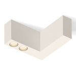 Offset L Accent Downlight - Warm White