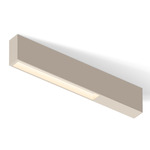 Offset Linear High Comfort Ceiling Light - Beige