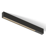 Offset Linear High Comfort Ceiling Light - Black