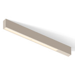 Offset Linear High Comfort Ceiling Light - Beige