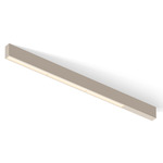 Offset Linear High Comfort Ceiling Light - Beige