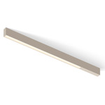 Offset Linear Ceiling Light - Beige